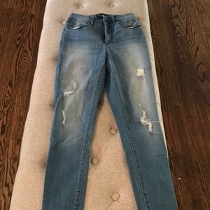 Bebe high rise jeans! Soft!!